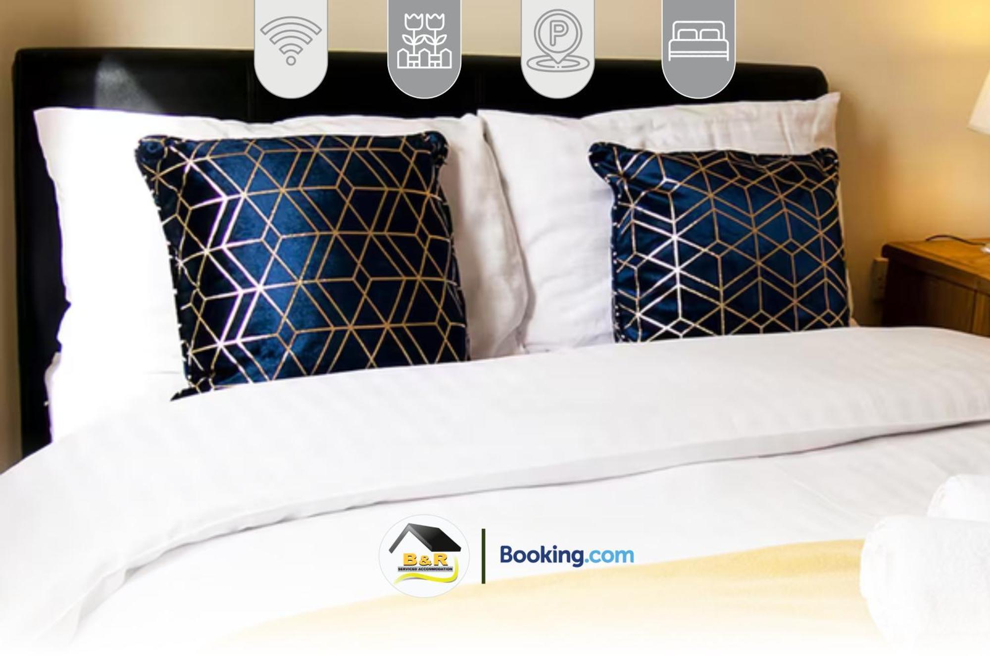 3 Bedroom House By B And R Serviced Accommodation Amesbury With Super Fast Wi-Fi 145Mbps المظهر الخارجي الصورة
